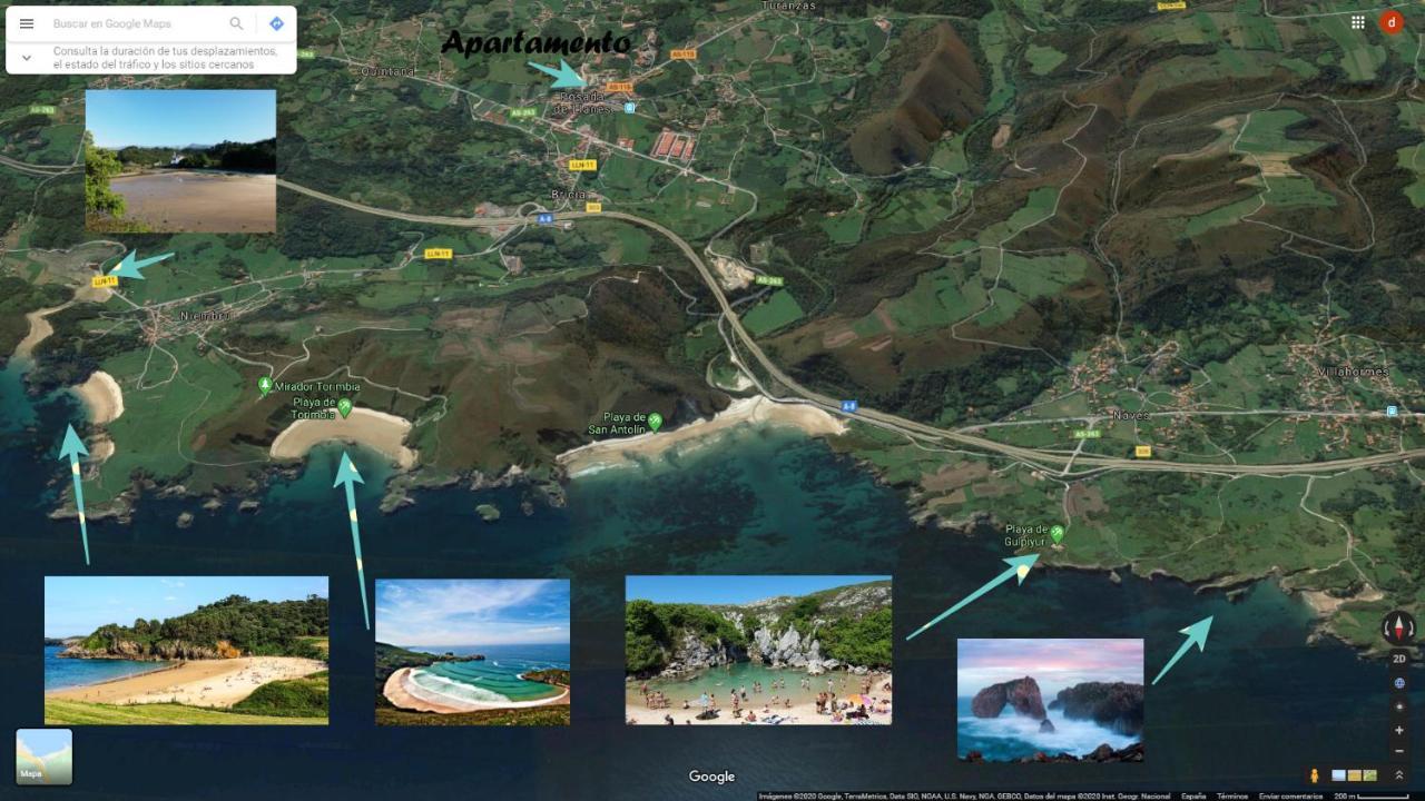 Apartamento Playa De Toranda Posada De Llanes المظهر الخارجي الصورة