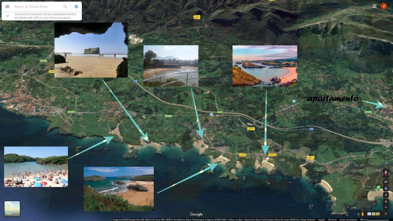 Apartamento Playa De Toranda Posada De Llanes المظهر الخارجي الصورة